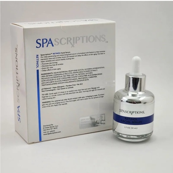 SPASCRIPTIONS ~ RETINOL Anti-Aging Skin Repair Moisturizing FACIAL SERUM 50ml. - Picture 4 of 6